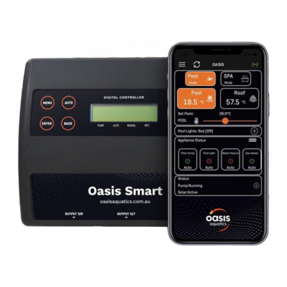 Oasis Aquatics OASIS SMART Installation And Setup Manual