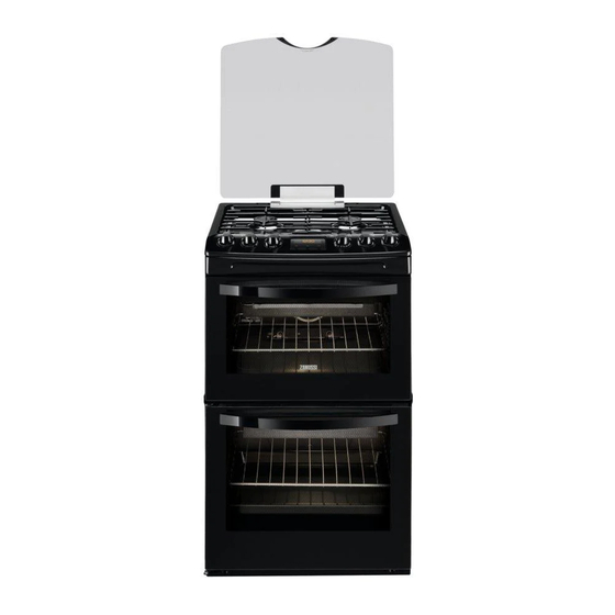 Zanussi ZCG43330BA User Manual