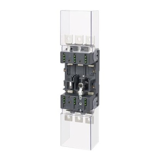 Siemens SENTRON VL Series Operating Instructions