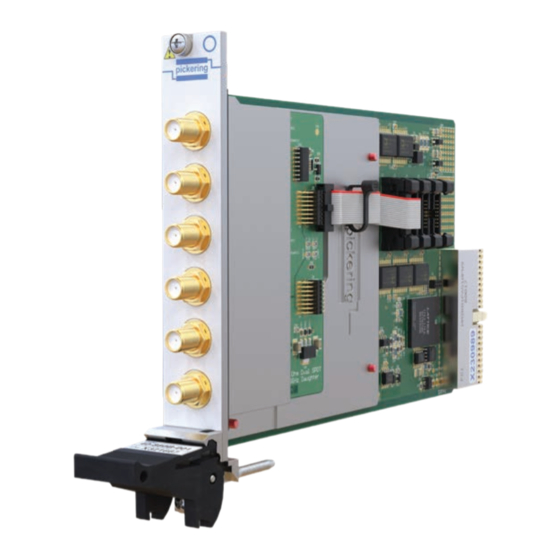 Pickering 4 880B Series User Manual