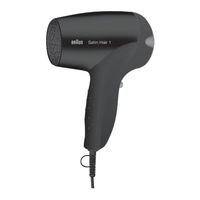 Braun Satin Hair 1 HD 110 User Manual