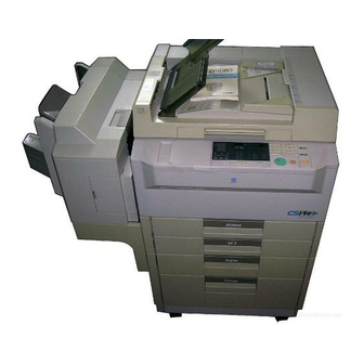 Minolta EP1080 Operator's Manual