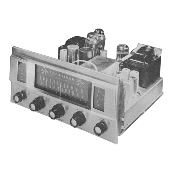 Fisher 500 Service Manual