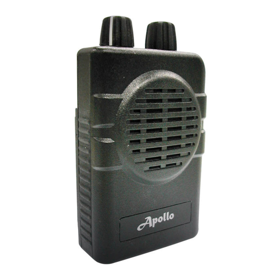 Gold Apollo VP200 Programming Manual