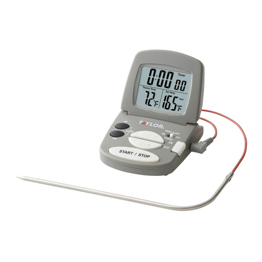 Taylor Precision 1478-21 Gourmet Digital Thermometer / Timer - 3 / PK