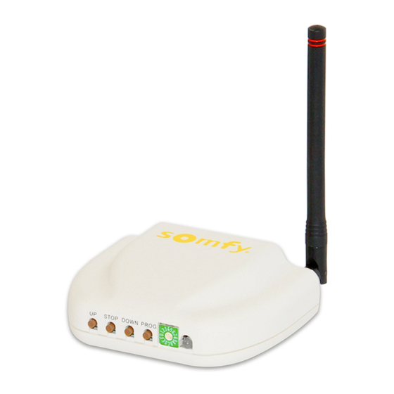 SOMFY URTSI 2 Integration Manual