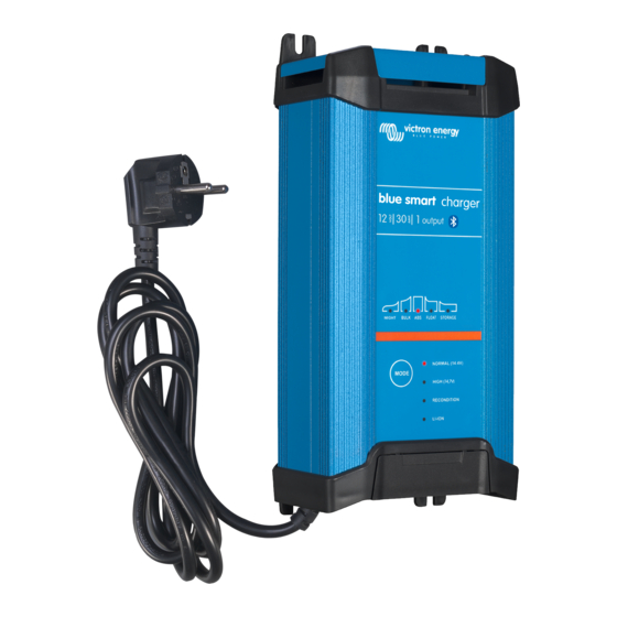 Victron energy Blue Smart IP22 Charger Manual