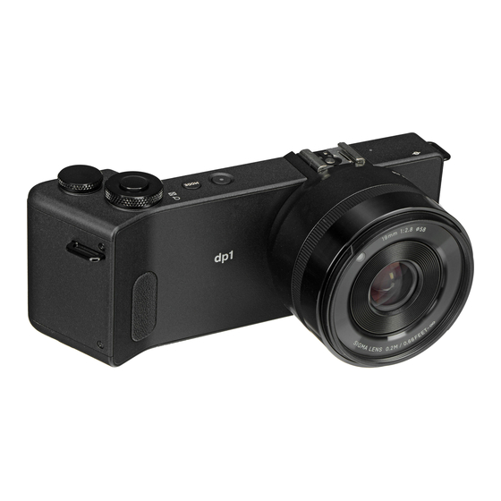 Sigma dp1 Quattro Notice Of Function Change