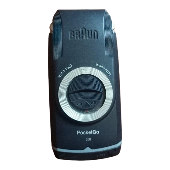 Braun 575 Instructions For Use Manual