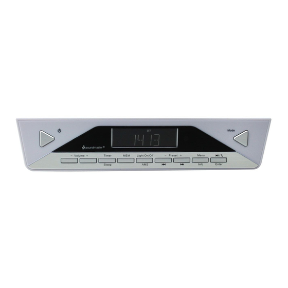 SOUNDMASTER UR2040 Manual