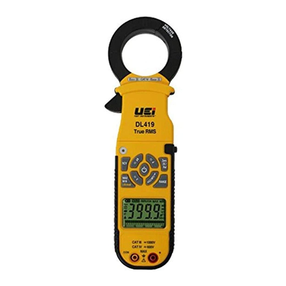 UEi DL419 Instruction Manual