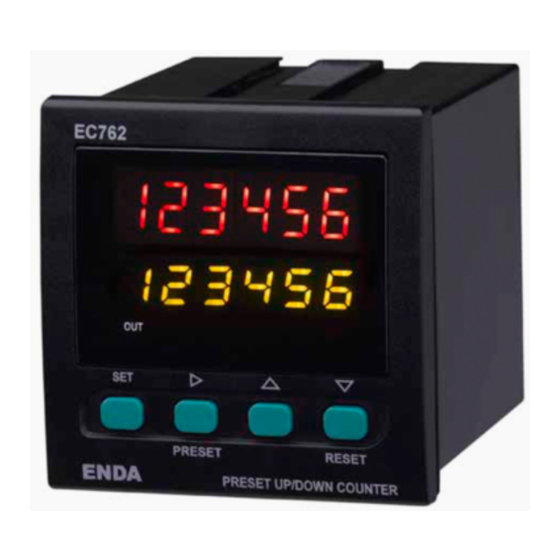 ENDA EC762 Manual