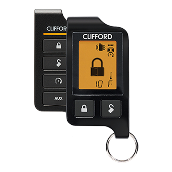 Directed Clifford 4706X Owner's Manual
