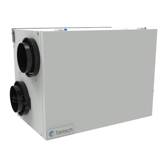 SystemAir fantech SER 150 Installation And Operation Manual