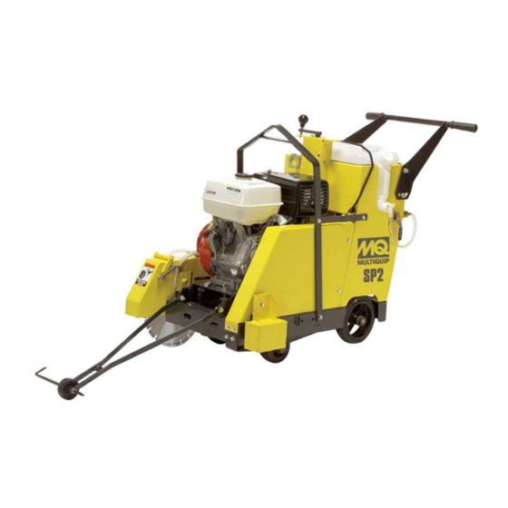 MULTIQUIP StreetPro SP2 Series Operation And Parts Manual