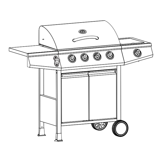 sweeek. TREVILLE 4 BBQD48MBK Manual