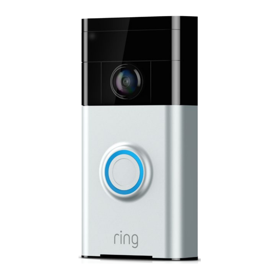 ring Video Doorbell Manual