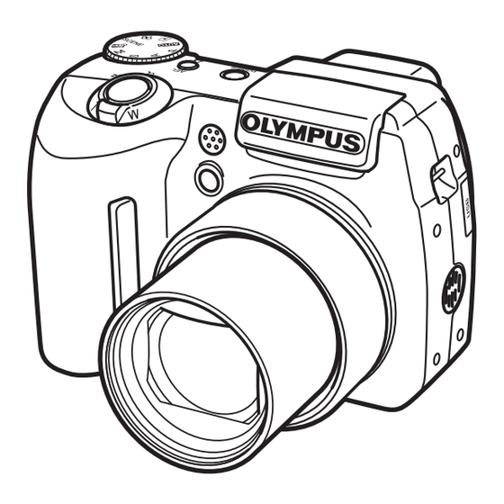 Olympus SP 500 - UZ Digital Camera Quick Start Manual