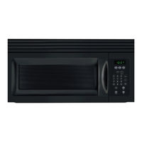 Frigidaire Over-the-Range Microwave Oven with Convenience Pad Installation Instructions Manual
