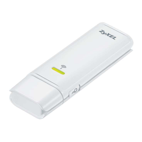 ZyXEL Communications NWD-271N User Manual