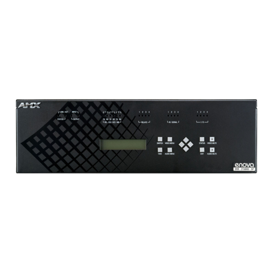 AMX Enova DVX-2150HD-SP Instruction Manual