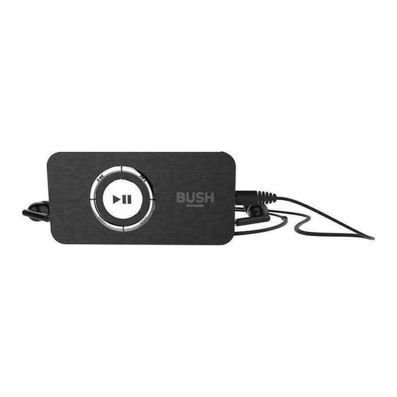 Bush MP02 8G Instruction Manual