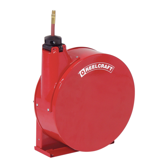 ReelCraft 5400 ELP Operating Instructions