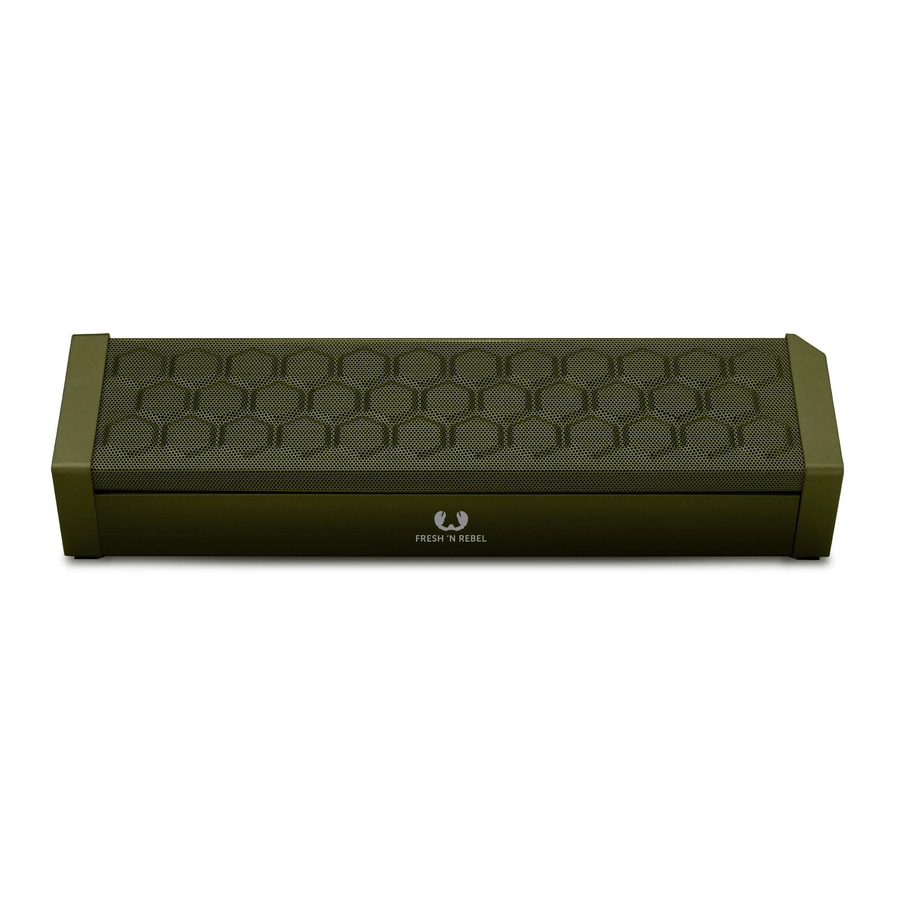 Fresh 'N Rebel Rockbox RAW Manual
