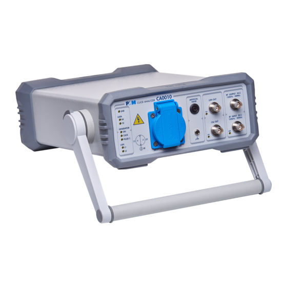 NARDA PMM CA0010 User Manual