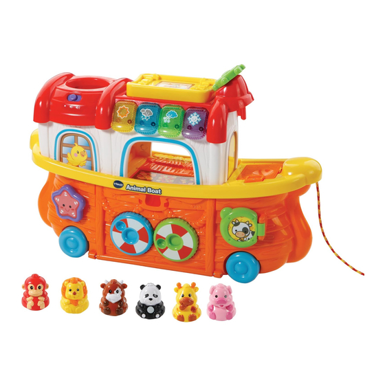 VTech Toot-Toot Animals Animal Boat Manuals