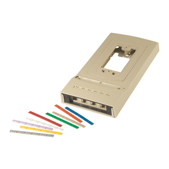 CommScope SYSTIMAX M10MMFP Instruction Sheet