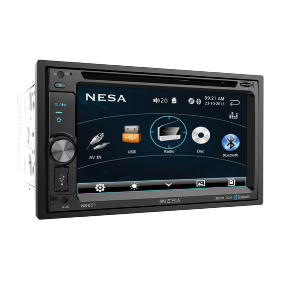 NESA NS-651 Owner's Manual