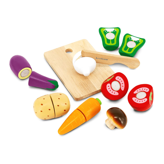 beeloom Veggie table Wooden Vegetable Manuals