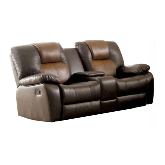 Furniture of America Pollux CM6864-LV Assembly Instructions Manual