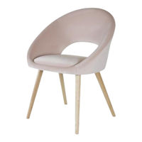 Kmart VELVET CHAIR BLUSH Assembly Instructions