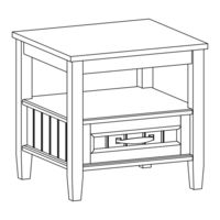 SIMPLIHOME WyndenHall brooklyn+max AXCLEV23-SMB Manual