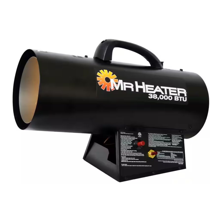 Mr Heater MH38QFA Manual
