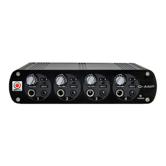 SMPro Q-Amp Operating Manual