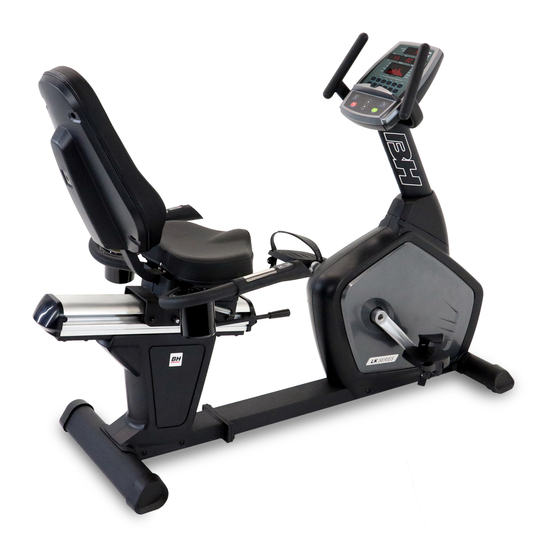BH FITNESS LK700R Owner's Manual