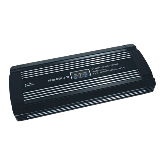 SAL VPRO 9000 Manuals