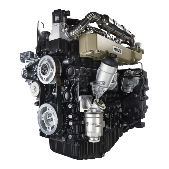 Kohler KDI 3404TCR-SCR Owner's Manual