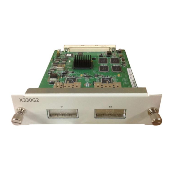 Avaya X330G2 Installation Manual