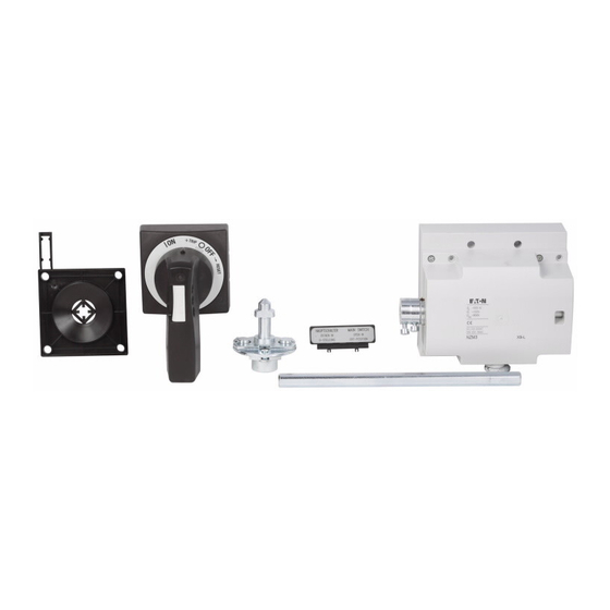 Moeller NZM3-XS-L Installation Instructions