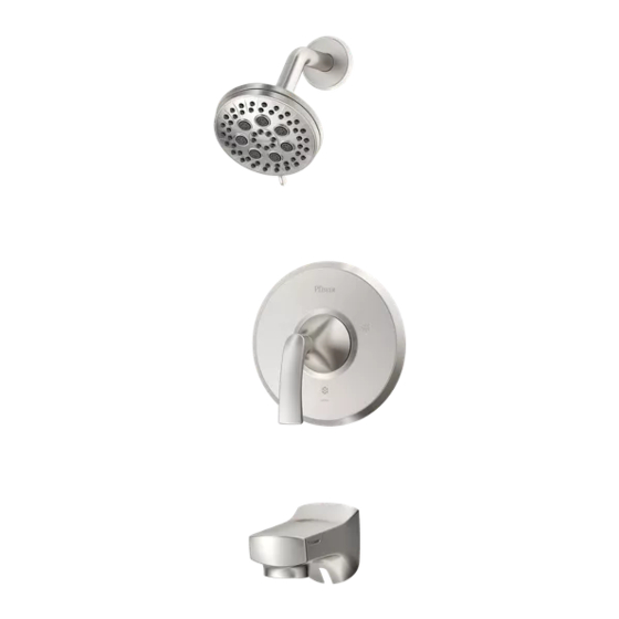 Pfister Karci 8P8-WS2-KA Quick Installation Manual