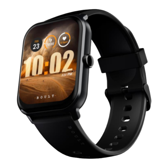 User Manuals: Boult Audio Dive+ Smartwatch Calling