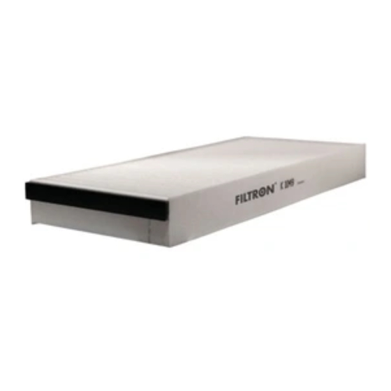 FILTRON K 1049 Installation Instructions
