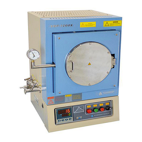 MTI VBF-1200X-H8 Operation Manual