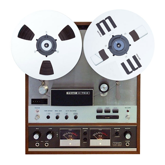 Teac A-7010 Manual