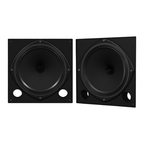 Tannoy CMS 1201DCT Quick Start Manual