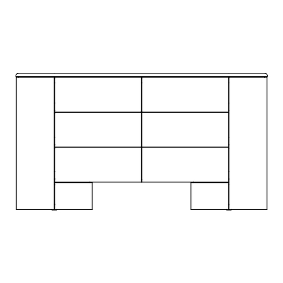 ELLISON STUDIOS FIN DRESSER Assembly Manual